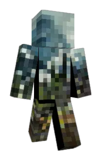 Bomega Minecraft avatar full body