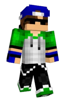 Bonas4K Minecraft avatar full body