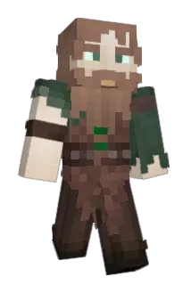 BoneChive Minecraft avatar full body