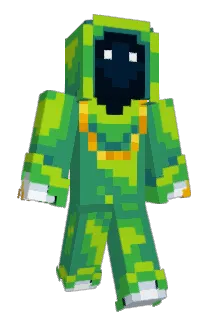 Boneified Minecraft avatar full body