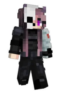 Bones_x Minecraft avatar full body