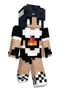Bonesmax Minecraft avatar full body