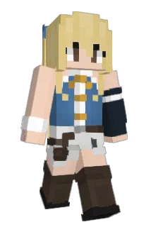 Bonnitron Minecraft avatar full body