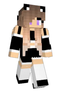 Bonuskindje Minecraft avatar full body