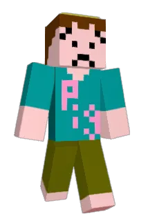 Boobylala Minecraft avatar full body