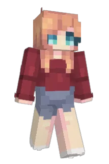 BookLisa Minecraft avatar full body