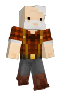 Bookeroo Minecraft avatar full body