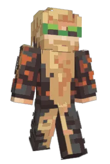 BoomerBedwars Minecraft avatar full body