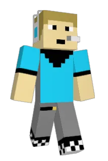 Boompuff Minecraft avatar full body