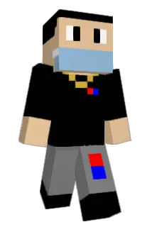 BoostedPato Minecraft avatar full body