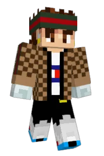 Boostral Minecraft avatar full body