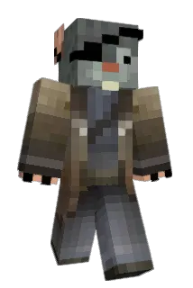 BootlegKermit Minecraft avatar full body