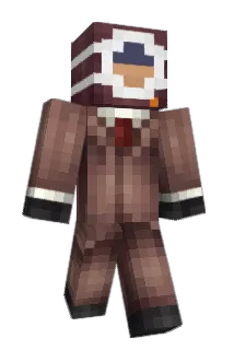 Bootskiing Minecraft avatar full body