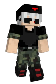 Bootstroke Minecraft avatar full body