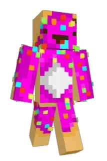BootyFruit Minecraft avatar full body