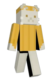 BootyPlatinum Minecraft avatar full body