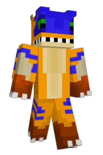 Bordlampe Minecraft avatar full body