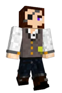 Boriet Minecraft avatar full body