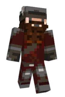BorkBjork Minecraft avatar full body