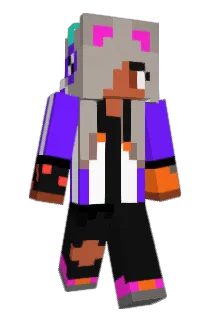 Borkingbuppy Minecraft avatar full body