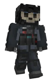 Borkless Minecraft avatar full body