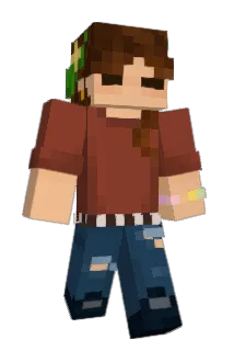 BorkrPorkr Minecraft avatar full body
