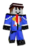 BornDay Minecraft avatar full body