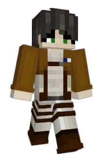 BornNative Minecraft avatar full body