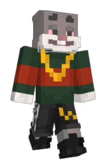 Bornottet Minecraft avatar full body