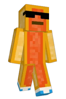 Borring Minecraft avatar full body