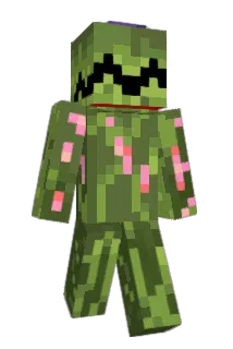 BossFlower Minecraft avatar full body