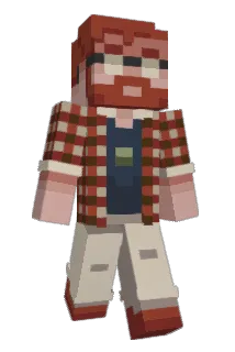 BotPolymerase Minecraft avatar full body