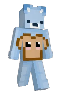Boterbeertje Minecraft avatar full body