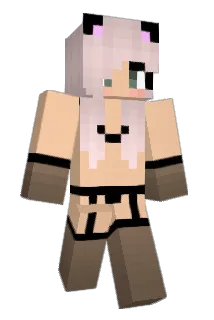 Bottomness Minecraft avatar full body