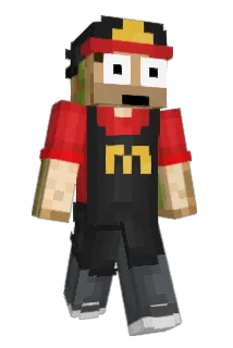 Boulettes Minecraft avatar full body