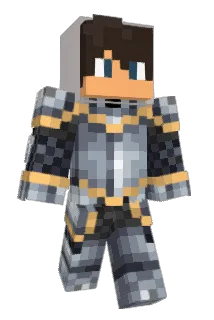 Boumanp Minecraft avatar full body