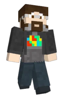 BouncyNZ Minecraft avatar full body