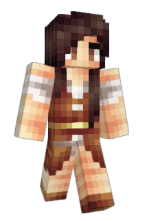 Bouskea Minecraft avatar full body
