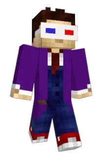 BowTieSparklez Minecraft avatar full body