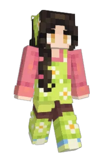 Bowbha Minecraft avatar full body