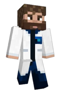 BowzinTV Minecraft avatar full body