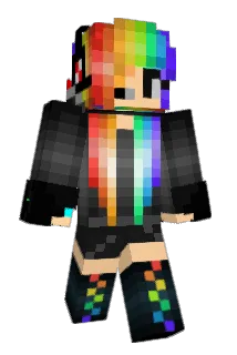 Boxa Minecraft avatar full body
