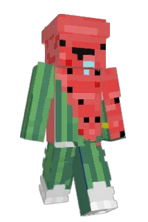 BoxingWatermelon Minecraft avatar full body