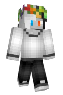 Boyfriend Minecraft avatar full body