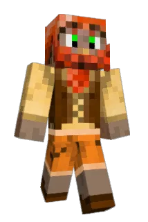 Bozean Minecraft avatar full body