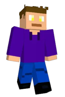 Br0kenWing Minecraft avatar full body