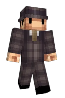 BradK Minecraft avatar full body