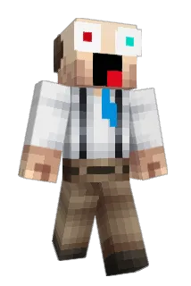 Bradwurschd Minecraft avatar full body