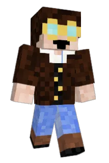BrainNut Minecraft avatar full body