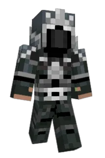 Brandished Minecraft avatar full body